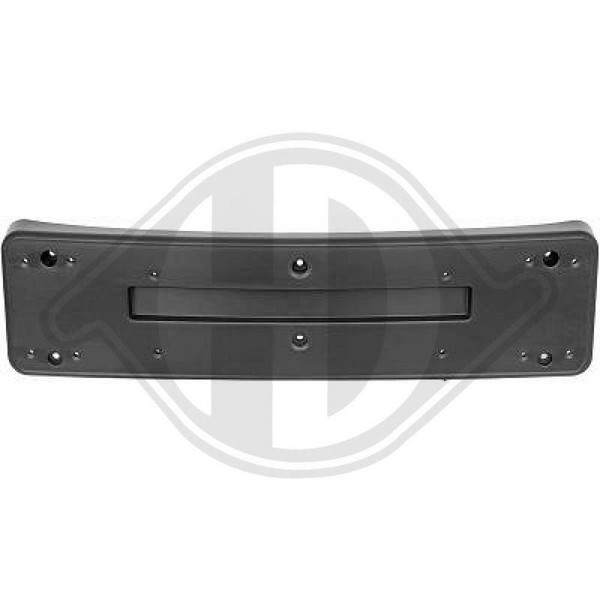 1X Kennzeichenhalter Diederichs ZUB00307 Hd Tuning FüR Bmw Mitte Vorne-image
