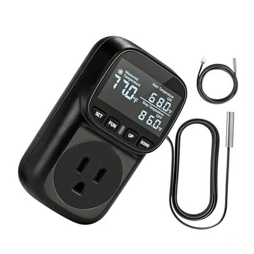 Grey Temperature Controller