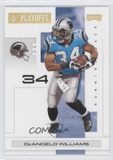 2007 Playoff NFL Playoffs Gold 52/299 DeAngelo Williams #14 m5e