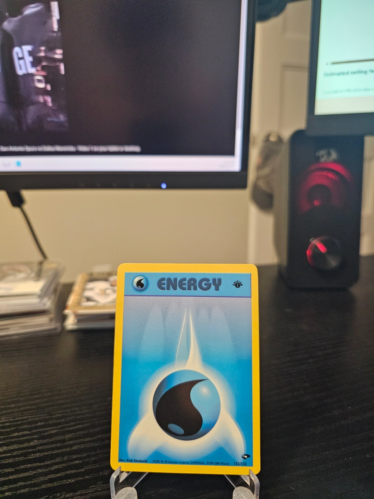  Water Energy # 132 - 1st Edition - Gym Challenge - NM