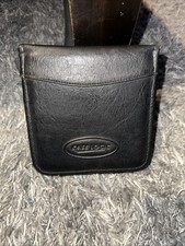Vintage Case Logic Leather CD Case Holds 24 CDs/DVDs. New