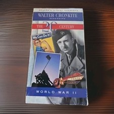 Walter Cronkite Remembers The 20th Century VHS New Classic 