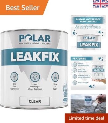 One Coat Polar Leak Seal wasserfester Lack - 500ml klar für den Mehrflächeneinsatz
