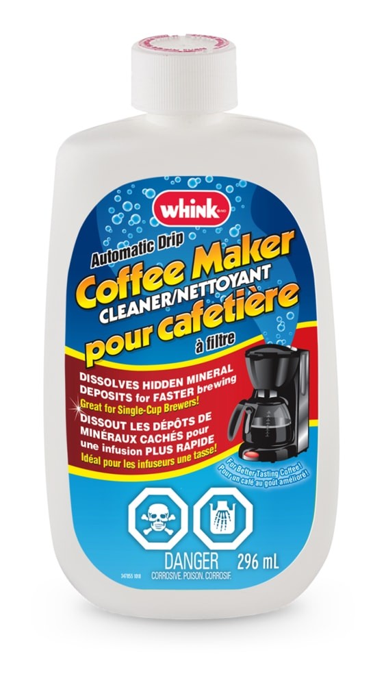 Whink Automatic Drip Coffee Maker Cleaner, 296-mL