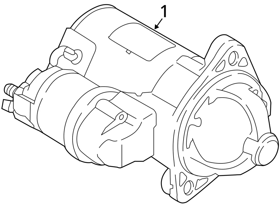 Hyundai Elantra 2014-2020 motor de arranque de coche solenoide fabricante original MWJOD Foto 4 de 4