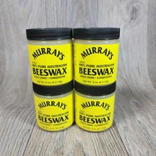 4x Murray’s Australian Beeswax Hair Pomade 4oz Natural Conditioning Styling Wax