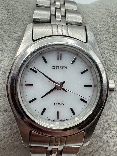 WORKS Vintage Eco Watch Citizen Tone FORMA Drive A234-H08339 Silver Ladies - VintageWatches.PK WORKS Vintage Eco Watch Citizen Tone FORMA Drive A234-H08339 Silver Ladies - vintagewatches.pk