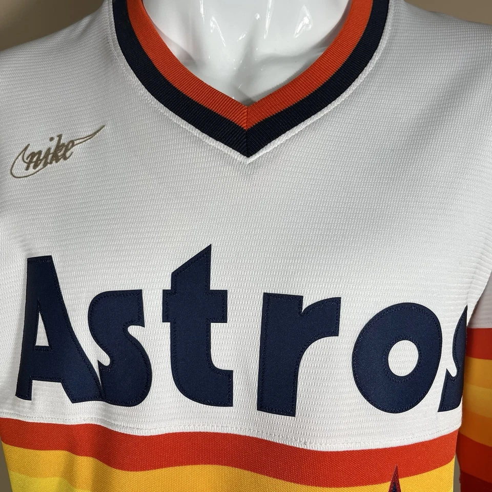 Camiseta Nike Nolan Ryan 34 Houston Astros Pinwheels, talla mediana Foto 3 de 4