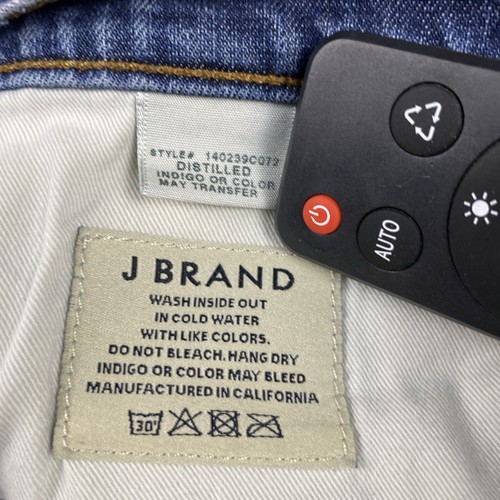 Pantalones de mezclilla ajustados perfectos marca J Tyler para hombre 36 34x30” botón mosca hechos en Cali - Imagen 5 de 18