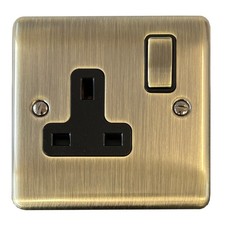 Antique Brass Sockets and Switches