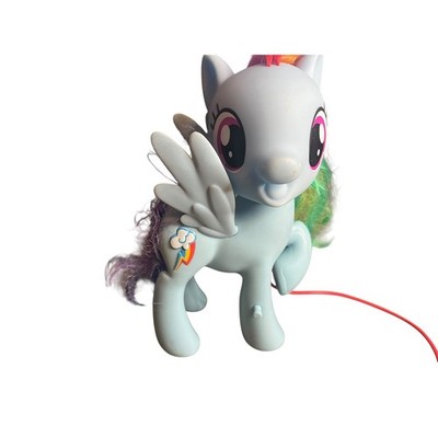 My Little Pony Rainbow Dash Singing Toy with Microphone Blue Pegasus Hasbro 2017