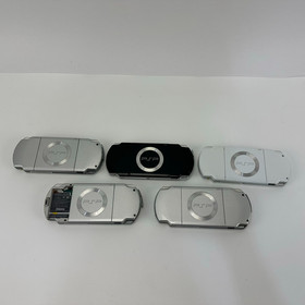 Lot of 5 Broken Sony PSP 3000 Handheld Consoles Only As-Is for Parts/Repair