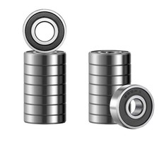 625 2RS 16 PCS Bearing Steel and Double Rubber Sealed Miniature deep Groove Ball