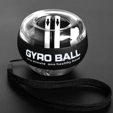 Gyro Ball Power Trainer Ball Wrist Strengthening Device Forearm Exerciser.