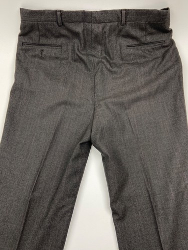 AUSTIN REED Mens 42L Gray Plaid USA Wool 2 Piece Suit With Dress Pants 36x33 - Picture 11 of 13
