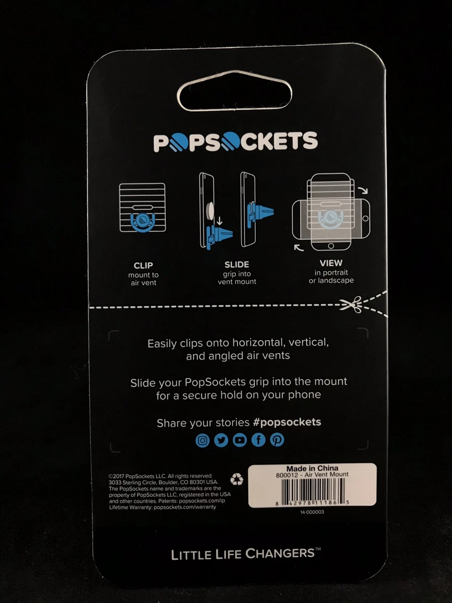 Popsocket 2024 air vent