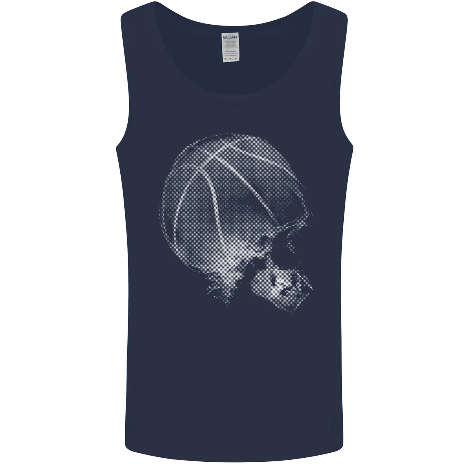 Basketball Skull Men's Tank Top