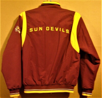 ARIZONA STATE SUN DEVILS ZIP FRONT JACKET BY RED OAK SPORTSWEAR