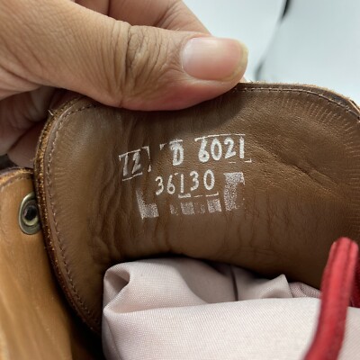Allen Edmonds 12D Long Branch Brown Pebble Grain Vibram Sole  display picture 1