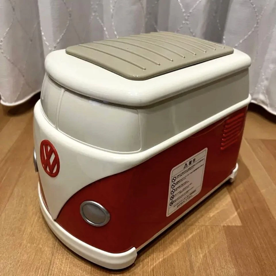 VW Volkswagen Toaster Minibus Auto LKW Innenraum LTD rot AC100V 2 Scheiben N/Box - Bild 2 von 4