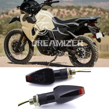 Motorcycle Turn Signal Lights Amber Lights For Kawasaki KLR KLX 650 250 450