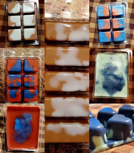 Soy Blend Wax Melt Tarts Various Styles CHOOSEmaxSCENT or 4 Wax Melt Liner Cups - Picture 7 of 190