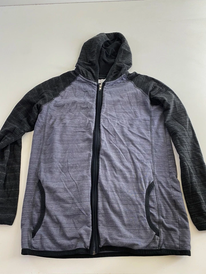 Paper Denim & Cloth Zippered Hoody SWEATER Medium M Slim  - Image 2 of 4