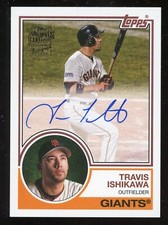Travis Ishikawa 2022 Topps Archives Auto #83FF-TI San Francisco Giants