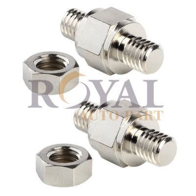 (2) Side Mount Replacement Battery Post Terminal 3/8 16 Standard Stud GM Truck
