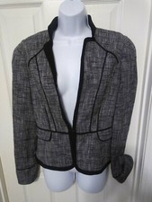 Fully Lined Womens Gray Blazer Size Small/ Medium