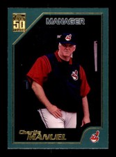 2001 Baseball Topps Charlie Manuel Cleveland Indians #329 MGR