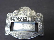 Name Badge Holder-Sacramento Sutters Fort