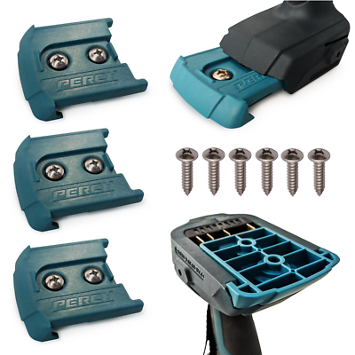 PERCH Tool Holder Organization for BOSCH 18v Tools (3pc) Made in