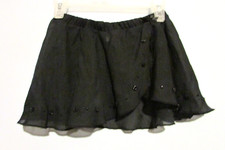 Xhilaration Girls Black Sheer Tutu Size 6/6x EUC