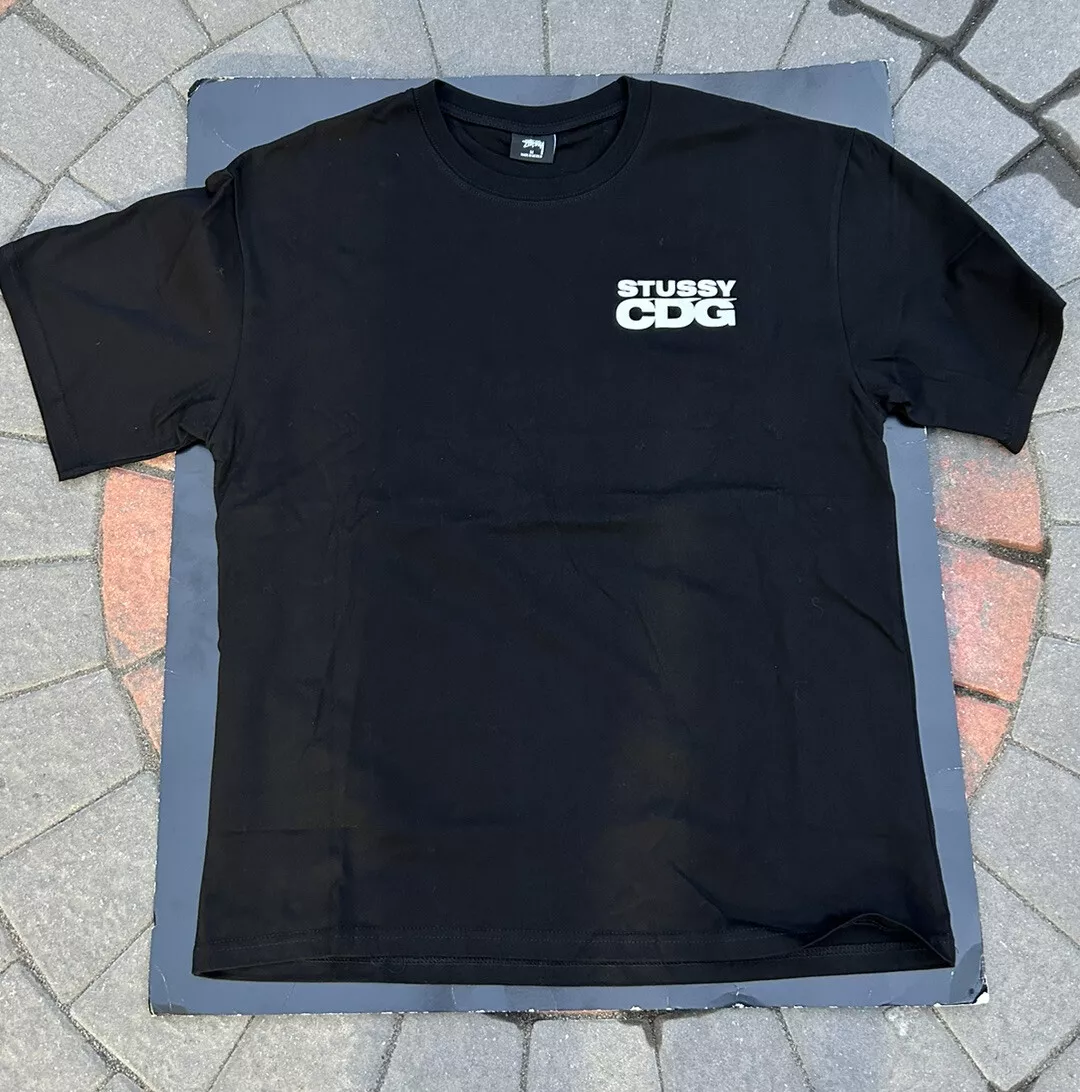Stussy CDG MENS MEDIUM Collaboration Surfman Tee 40Th Anniversary