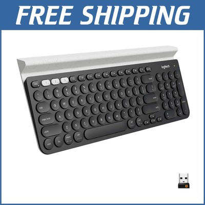 Logitech K780 Multi-Device Wireless Keyboard   Seamless Flow for PC & Tablet