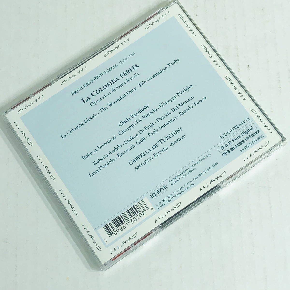 FRANCESCO PROVENZALE - Colomba Ferita / Cappella De Turchini - 2