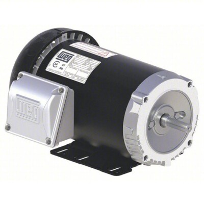 WEG .5012ES3E56C-S GENERAL PURPOSE MOTOR, 1/2 HP, 3-PHASE, TEFC, 35JG10, NEW!!