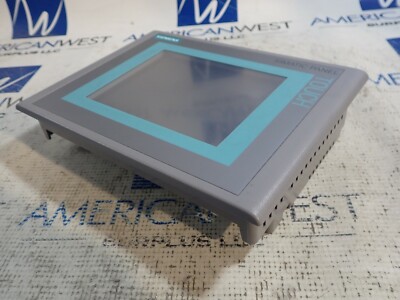 Siemens 6'' Operator Interface Panel 6AV6 643-0AA01-1AX0 Siemens Simatic Touch Sc