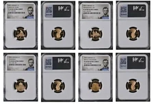 2009 S Bronze Lincoln Proof Cent Set PF69 RD Ultra Cameo - 4 Coins Lincoln Label