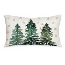 AACORS Christmas Pillow Cover 12X20 Inch 20" x 12" Pack of 1 , Green