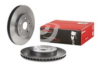 2X Bremsscheibe Prime Line - UV Coated Brembo 09.A109.11 FüR Lexus RX 300 MCU35_