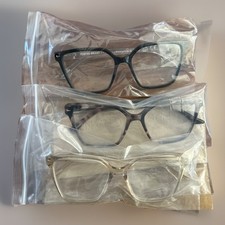 Design Optics by Foster Grant 813 Oversized Square Reading Glasses 3-pack 2.00