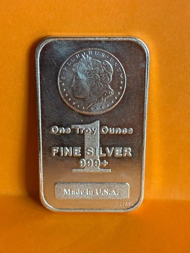 1 oz silver bar, lady liberty's bust, from highland mint