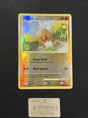 Pokemon Secret Wonders - Diglett Lv.10 - 85/132 - Reverse Holo Common - LP/VLP