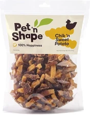Pet 'n Shape Sweet Potato Chews – Natural Chicken 42 Fl Oz (Pack of 1) 