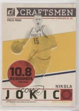 2019-20 Panini Donruss Craftsmen Press Proof Nikola Jokic #11 4l3