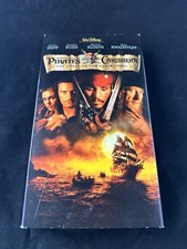 Pirates of the Caribbean: The Curse of the Black Pearl VHS, 2003 