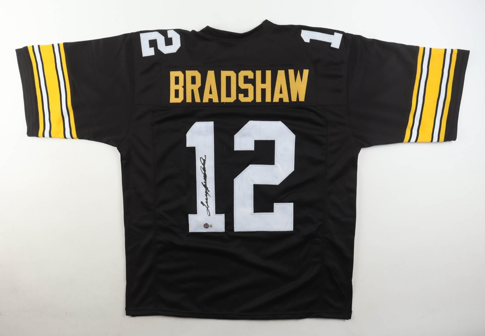 Terry Bradshaw Autographed Signed Pittsburgh Steelers Jersey (Beckett) 4xSuper Bowl Champion 