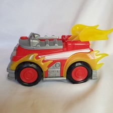 Spin Master Paw Patrol Mighty Pups Super Paws Deluxe Marshall Vehicle Untested